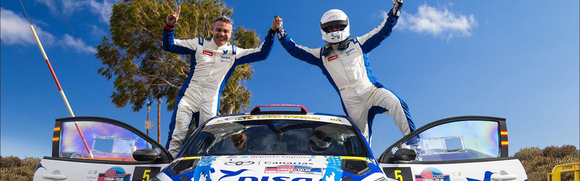 DISA Copi Sport se proclama campeón del Campeonato de Canarias de Rallyes de Asfalto