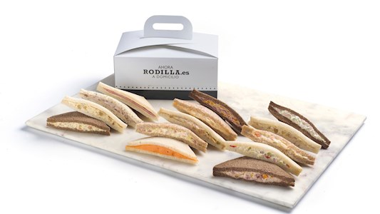 14 sándwiches fríos. Canjea en Rodilla en Tenerife