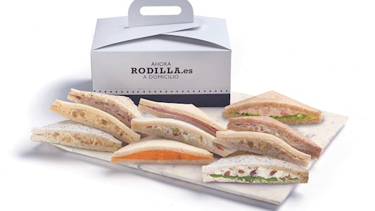 10 sándwiches fríos. Canjea en Rodilla en Tenerife
